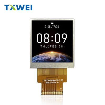 1.54 Zoll Quadratbildschirm 240 * 240 MCU-Schnittstelle 1000nits hohe Helligkeit Anzeigebildschirm