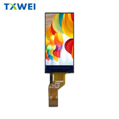 0.96 Zoll Streifenbildschirm 80 * 160 SPI-Schnittstelle 500cd/m2 Helligkeit TFT-Display