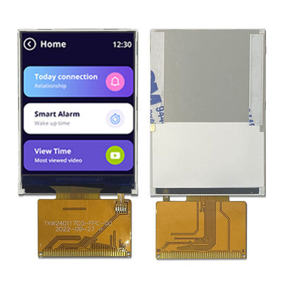2.4 Zoll 240 * 320 Serienanschluss Anzeigemodul MCU Schnittstelle 350 Helligkeit