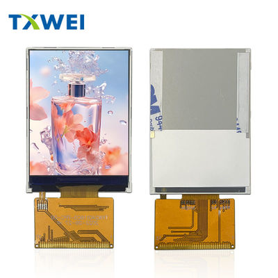 2.4-Zoll-MCU-Schnittstelle 240 * 320 Helligkeit 350cd/m 2 LCD-Display Serienanschluss-Displaymodul