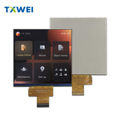 3.95 Zoll 480*480 Quadrat TFT Display 400 Nits Hochhelligkeit TFT LCD Modul