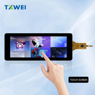 6.86-Zoll-Langstreifen-kapazitiver Touch-LCD-Bildschirm mit einer Auflösung von 480 * 1280