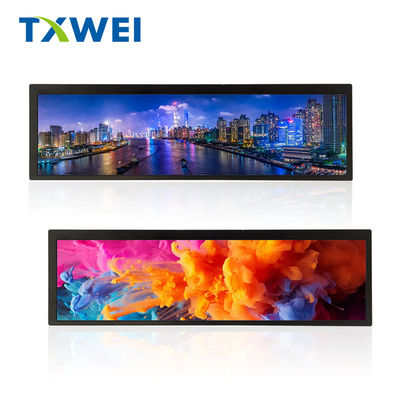 Kundenspezifischer 8,88 Zoll langer Touchscreen mit einer Helligkeit von 400 vollfarbigen TFT LCD-Displays