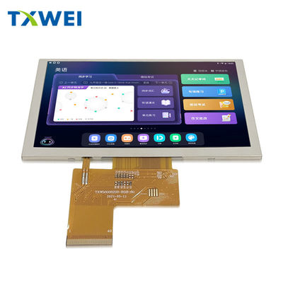 5 Zoll IPS LCD TFT 800*480 Auflösung RGB 24 Schnittstelle LCD-Display Modul mit ST7262