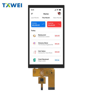 TFT 5 Zoll LCD-Touchscreen 720*1280 Hochauflösende LVDS-Schnittstelle