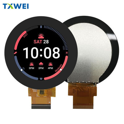 2.1 Zoll 480 * 480 hochauflösende IPS kreisförmige Haushaltsgeräte-Panel medizinischer Touchscreen