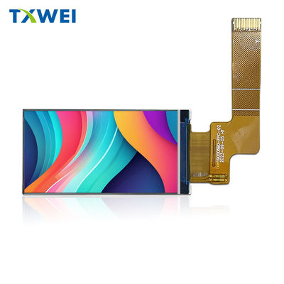 1.9 Zoll 170 * 320 Bar Lesepenn mit Helligkeit von 600 cd/m 2, maßgeschneiderter LCD-Bildschirm für Handgeräte