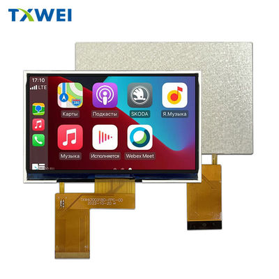 4.3 Zoll IPS 480*272 hochauflösende Helligkeit 350cd/m 2 LCD-Bildschirm
