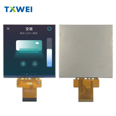 3.92 Zoll 480*480 medizinischer 86-Schalter-LCD-Display mit einer Helligkeit von 500 cd/m2