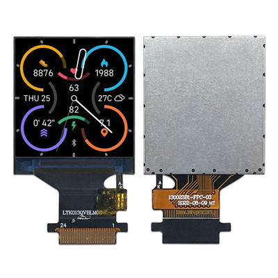 1.3-Zoll-LCD-Smart-Wearable-Display-Bildschirm quadratisch IPS-TFT-LCD-Display-Panel