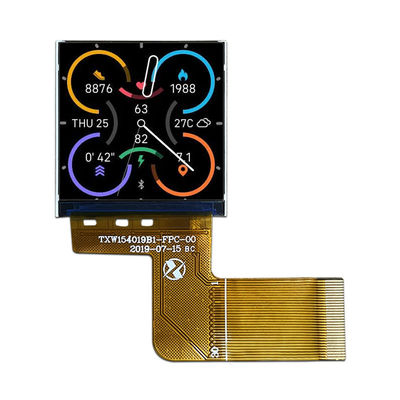 1.54 Zoll quadratischer TFT-Display-Bildschirm IPS hohe Helligkeit Display-Panel RGB-Schnittstelle
