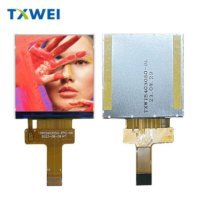 1.54 Zoll, maßgeschneiderter quadratischer LCD-Bildschirm 240 * 240 hochauflösendes LCD-Display