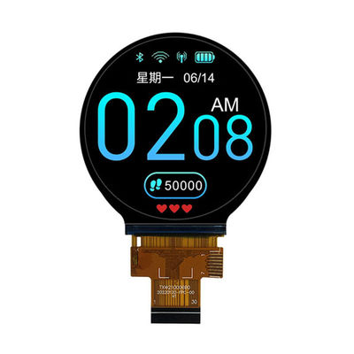 2.1-Zoll-TFT-Rundbildmodul für LCD-Displays, kundenspezifischer Rundbildschirm für Smartwatches