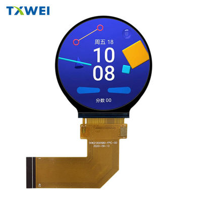 2.1-Zoll 480 * 480 kreisförmiger TFT-LCD-Smart-Display für kleine Haushaltsgeräte