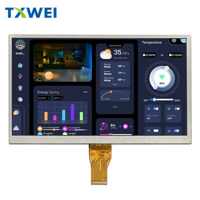 10.1 Zoll 1024*600 TFT-LCD-Bildschirm mit LVDS-Schnittstelle für das Fahrzeugnavigationsdisplay