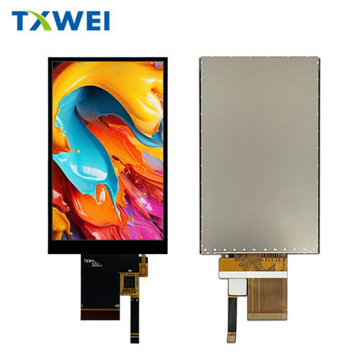 4.3-Zoll-Medizinischer Monitor zeigt 480 * 800 mit RGB-Schnittstelle und 350nits LCD-Bildschirm