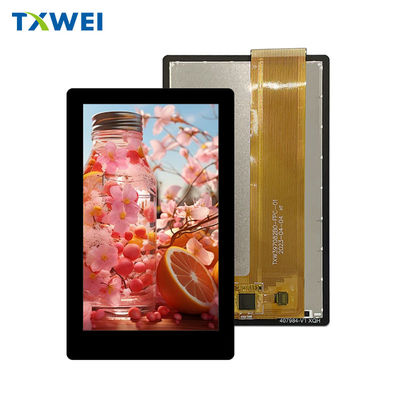 3.97-Zoll TFT-LCD-Modul Auflösung 480 * 800 400nits Raspberry Pi Kapazitiver Touchscreen