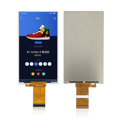 5-Zoll-TFT-LCD-Bildschirm mit RGB-Schnittstelle 480 * 854 maßgeschneiderter kapazitiver Touch-LCD-Bildschirm