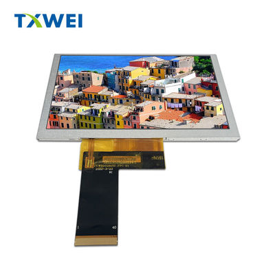 5-Zoll-LCD-Displaymodul mit 4-Pin-LCM-Pin N-Zählung Normal schwarz TFT-LCD-Bildschirm