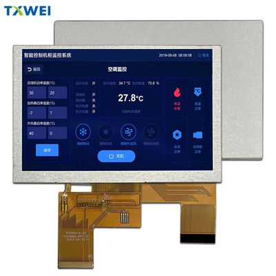 5.0 Zoll LCD 800*480 Auflösung RGB-Schnittstelle Industriesteuerung Medizinisches LCD-Display