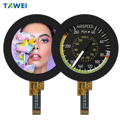 1.6 Zoll 400 X 400 RGB-Display Schnittstelle Rund Tft-Bildschirm LCD-Modul-Display
