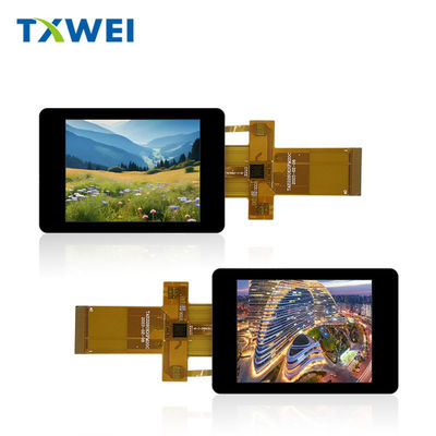 2.8-Zoll- 40-Pin-kleiner kapazitiver Touchscreen 400-Nits MCU 16-BIT-Schnittstelle