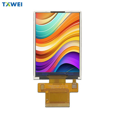 2.8 Zoll 40PIN ST7789V 240*320 MCU SPI RGB-Schnittstelle Tft Lcd-Display-Modul mit und 400cd/m2 Lumen Grad