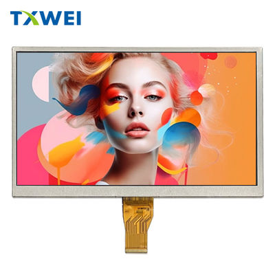 Medizinische IPS-LCD-Hochwertigkeit 10,1-Zoll-Bildschirm 1024 * 600 LVDS für industrielle Steuerung