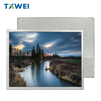 Hohe Farbpalette Hohe Helligkeit LCD-Bildschirm berührbar 10,4 Zoll 1024*768 LVDS Weite Temperatur