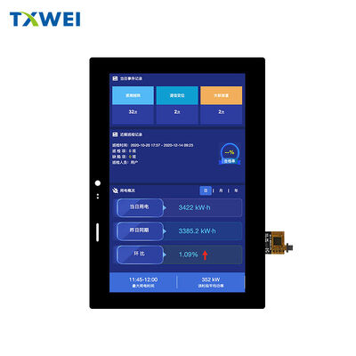 Kapazitiver 8-Zoll-LCD-Touchscreen mit MIPI-Schnittstelle, Auflösung 1200 * 1920, geeignet für Sicherheitsanzeigen und TFT-Anzeigemodule für Industriesteuerungen