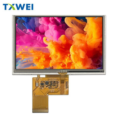 Großhandel 5 Zoll 800*480 TFT resistiver Touchscreen Industriesteuerungsanlagen Anzeigeüberwachung Monitor LCD-Bildschirm