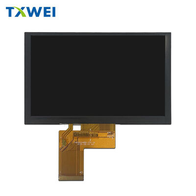 Kundenspezifischer 5-Zoll-TFT-LCD-Bildschirm mit RGB-Schnittstelle und 800*480-Farb-LCD-Display mit kapazitiver Berührung