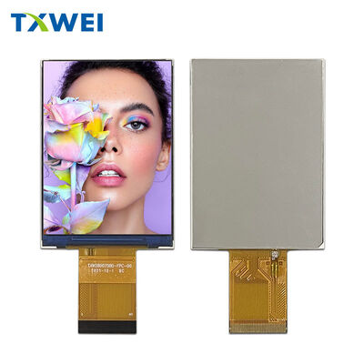 2.8 Inch 480x640 IPS TFT LCD Display Module 320 nits 16-Bit RGB Interface 40 Pin No Touch
